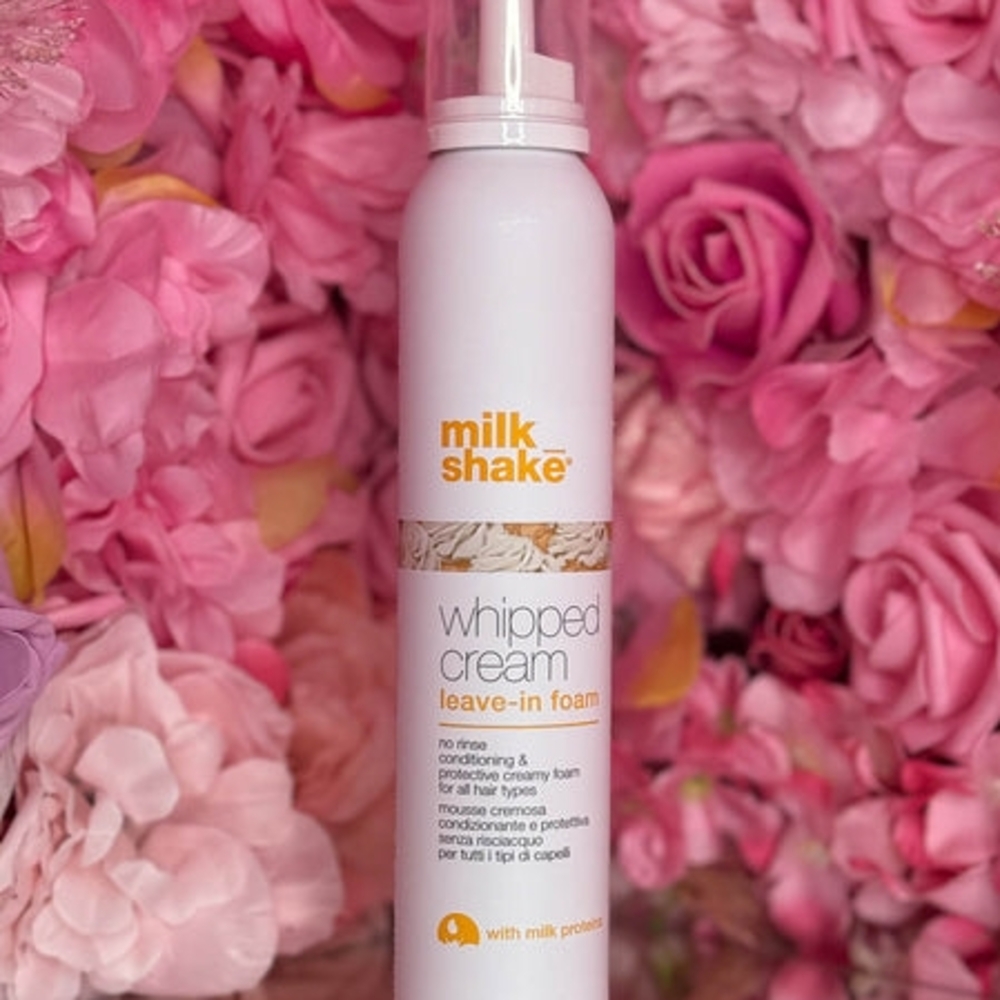 Whipped Cream Leave-In Foam - White